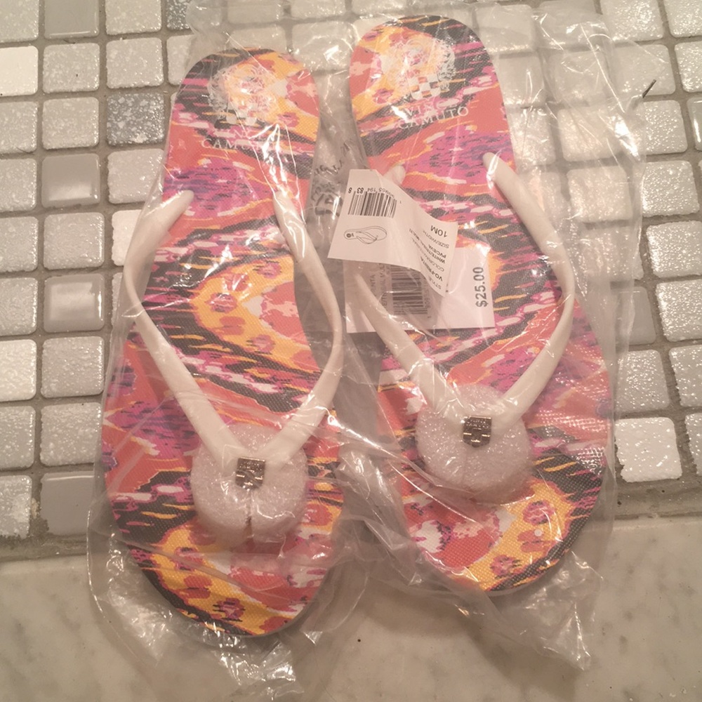 Brand New Vince Camuto Flip Flops with tags